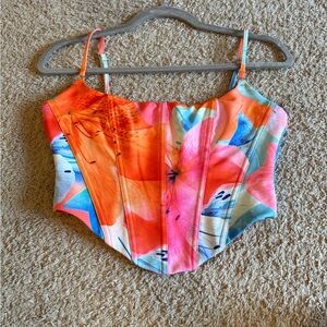 White Fox Boutique Corset Top